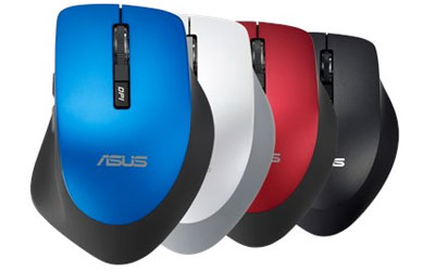 Asus wt425 Souris sans fil (1600 dpi, USB), Noir bleu
