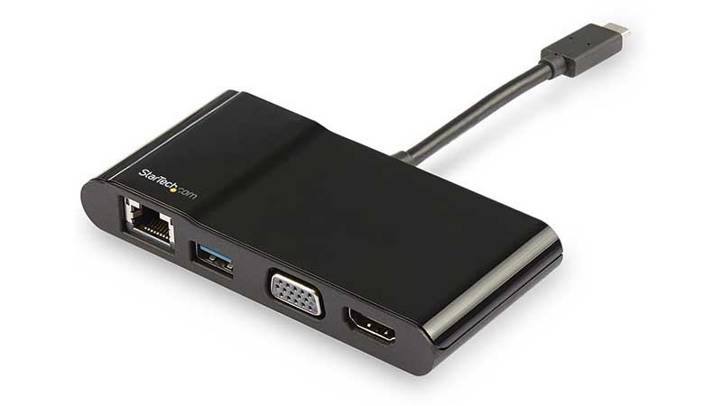 StarTech.com Adaptateur multiport AV numérique USB-C avec télécommande vers  HDMI, VGA et GbE - USB - Garantie 3 ans LDLC