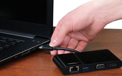 Goobay USB-C Premium Dock avec haut-parleur multimédia - Station d'accueil  PC portable - Garantie 3 ans LDLC