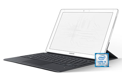 SAMSUNG Tablette tactile Galaxy Book 12 - 4G - Noir - Ecran 12