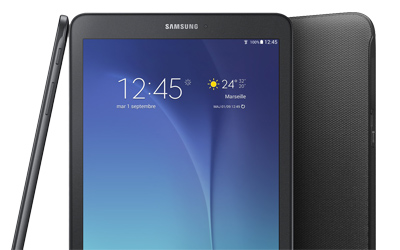 Samsung Galaxy Tab E 9.6 8 Go Wifi blanc reconditionné