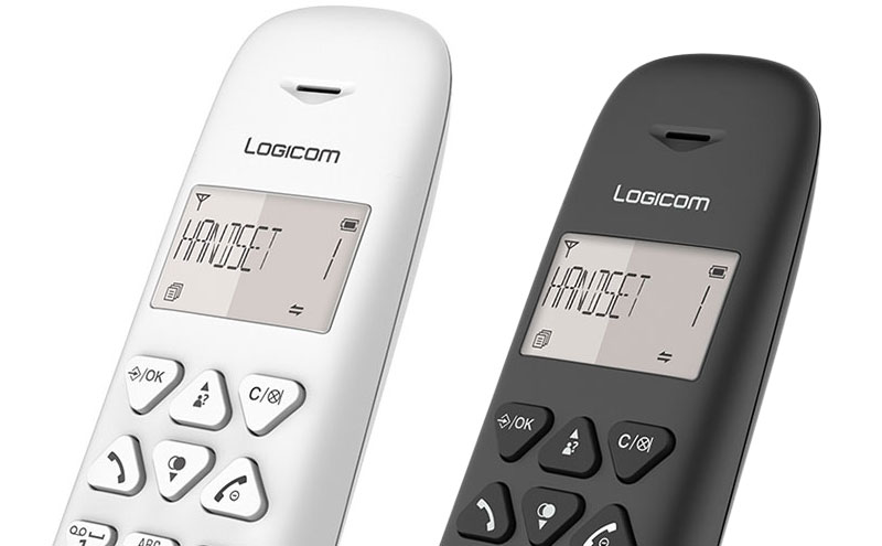 Logicom - Téléphone sans fil duo LOGICOM VEGA 250 NOIR - Téléphone