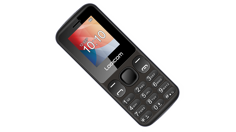 Téléphone Portable LOGICOM Le Posh XL - Noir