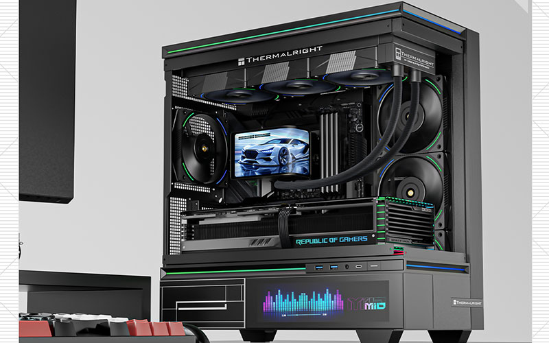 Thermalright Wonder Vision 360 Turbo ARGB Black - Black - CPU fan