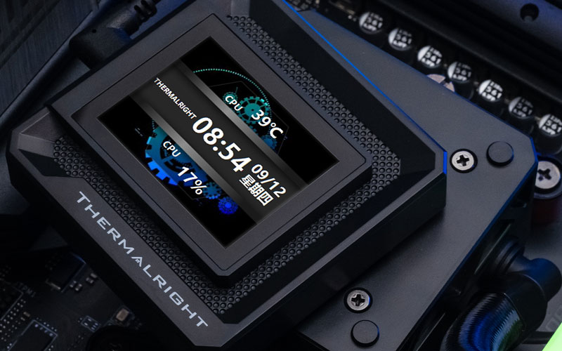 PC用ファン・クーラー Thermalright FROZEN WARFRAME SE Frozen Warframe 360 SE ARGB BLACK V2 – Thermalright