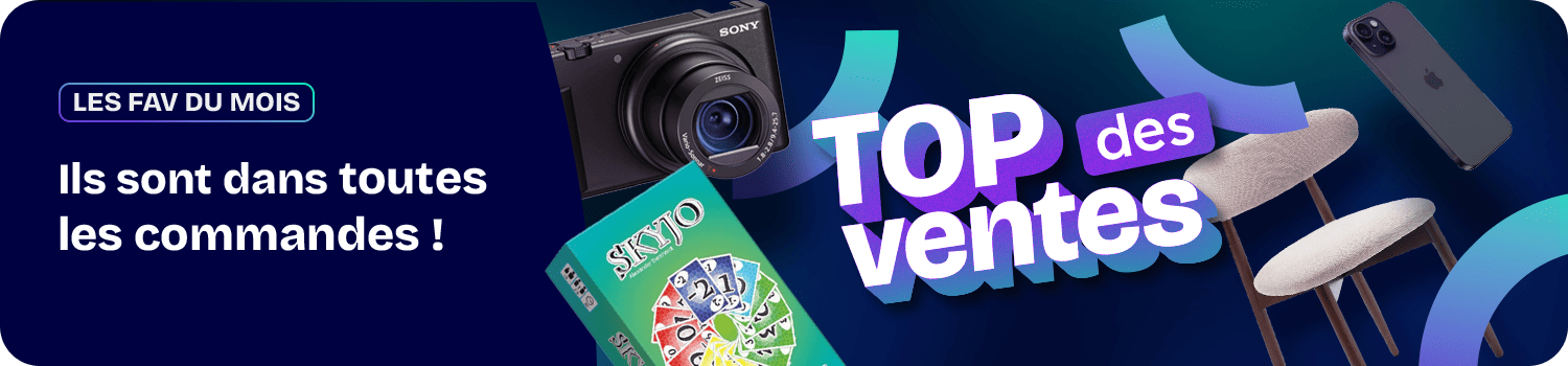 top ventes