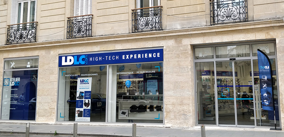 Boutique de matériel et réparation informatique LDLC Bordeaux Pasteur