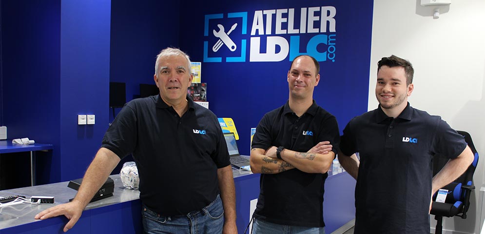 Boutique de matériel et réparation informatique LDLC 
