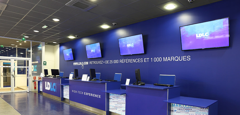 Boutique de matériel et réparation informatique LDLC Lyon