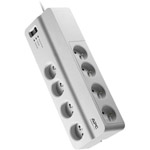 Eaton - Multiprise parafoudre - 8 prises - 2 ports USB — TECLAB