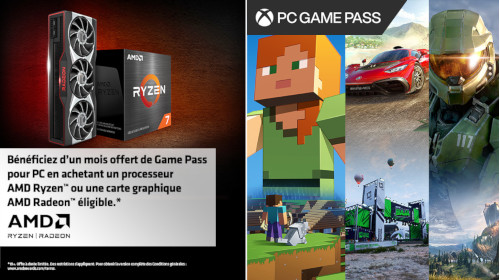 1 mois de Xbox Game Pass pour PC offert par AMD jusqu'au 30/06/2022