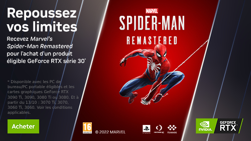 Marvel’s Spider-Man Remastered offert jusqu'au 12/10