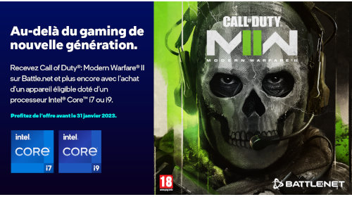 Call Of Duty : Modern Warfare II offert jusqu'au 31/10