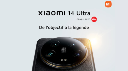 Pack Photo Pro Xiaomi 14 Ultra offert jusqu'au 30/04/2024
