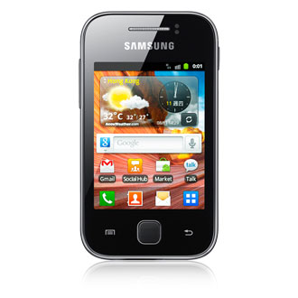  Samsung  Galaxy  Y GT S5360  Gris M tal Mobile smartphone 
