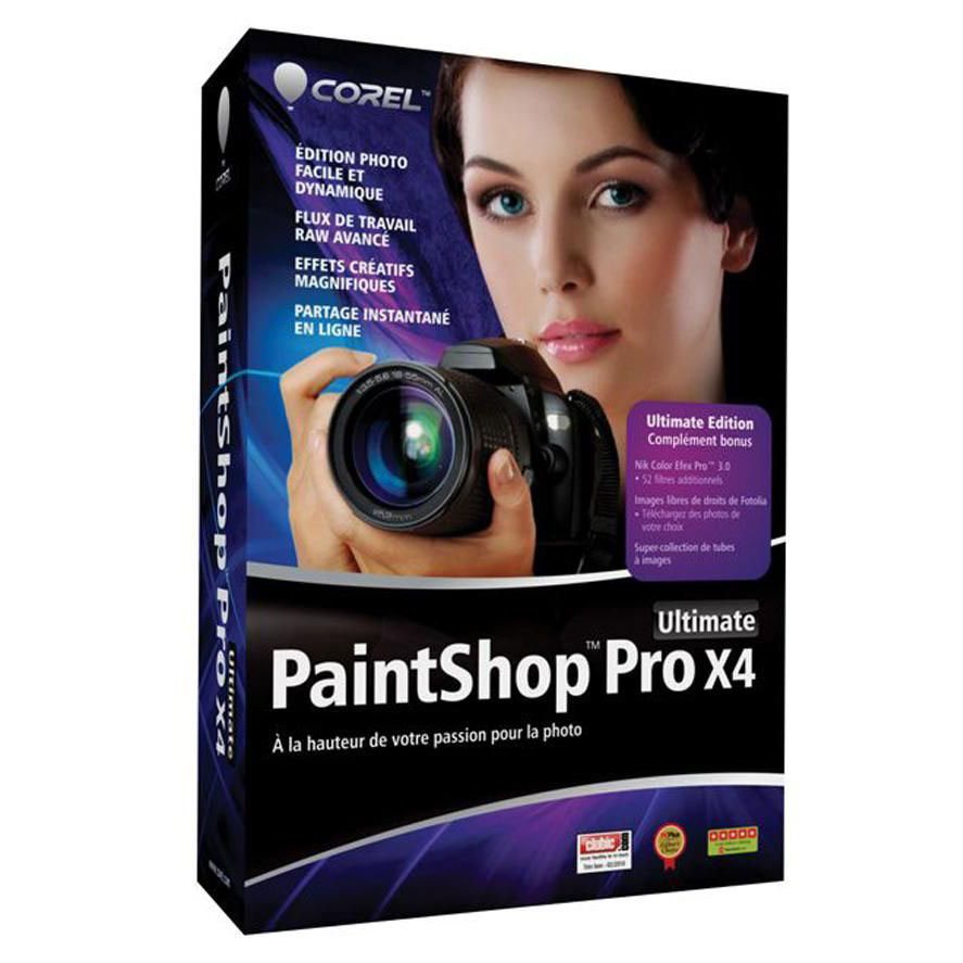 Corel Pro X4 Ultimate (français, WINDOWS) Logiciel Image
