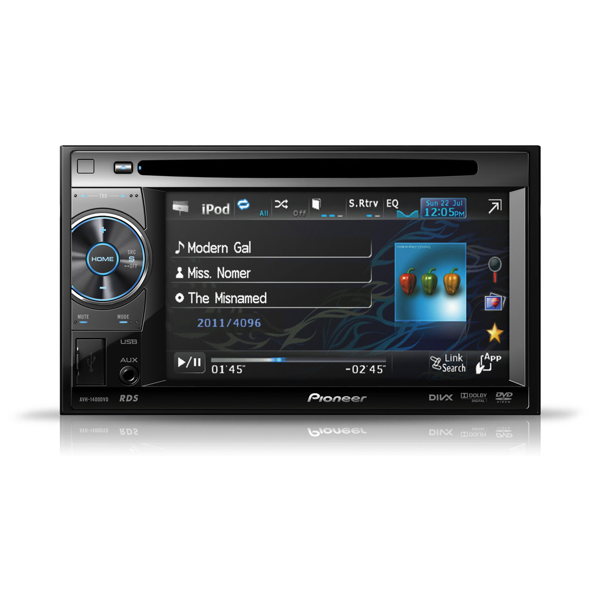 Pioneer AVH-1400DVD - Autoradio Pioneer sur LDLC.com