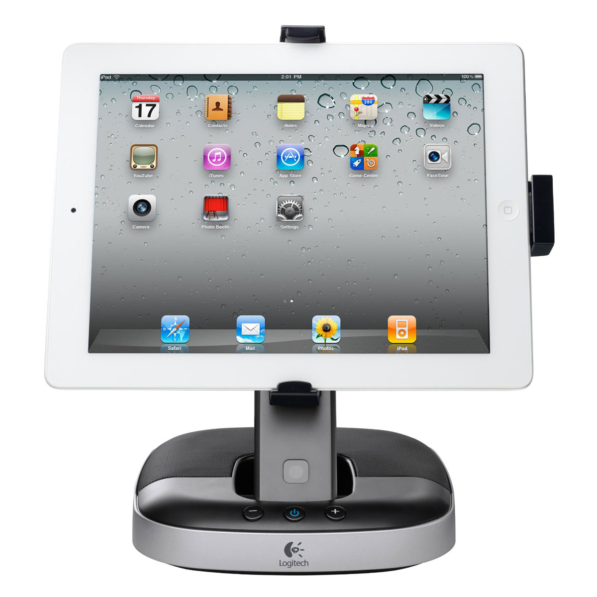 Logitech Speaker Stand for iPad Accessoires divers tablette Logitech