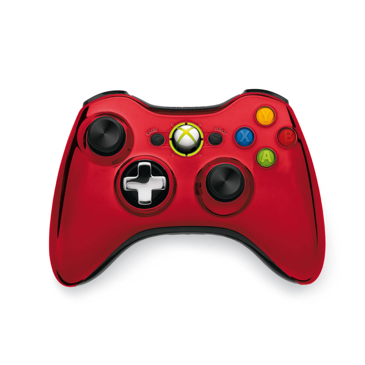 Microsoft Wireless Controller Chrome Series Rouge (Xbox 360