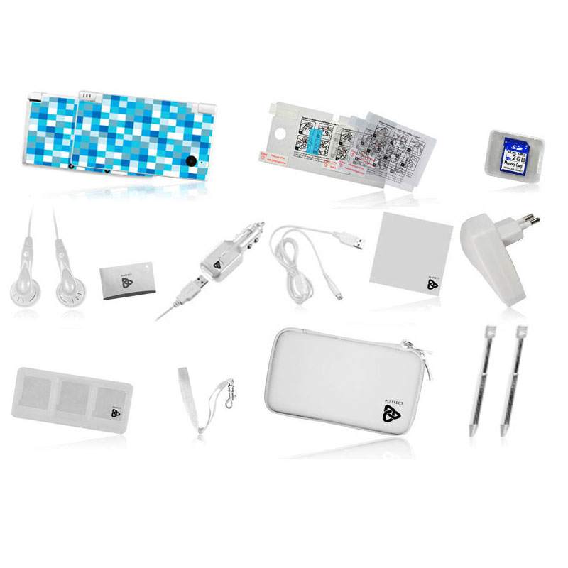 Playfect The Complete Professional Kit Blanc (Nintendo 3DS / DSi