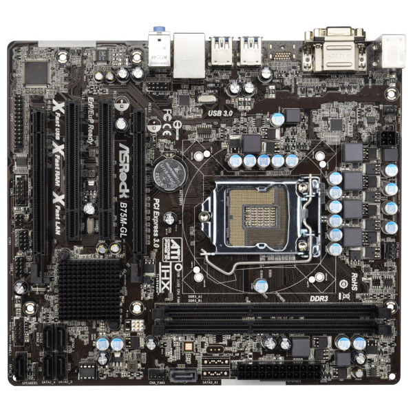 Обзор asrock b75m gl