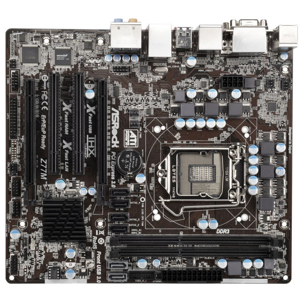 Asrock z77m не запускается