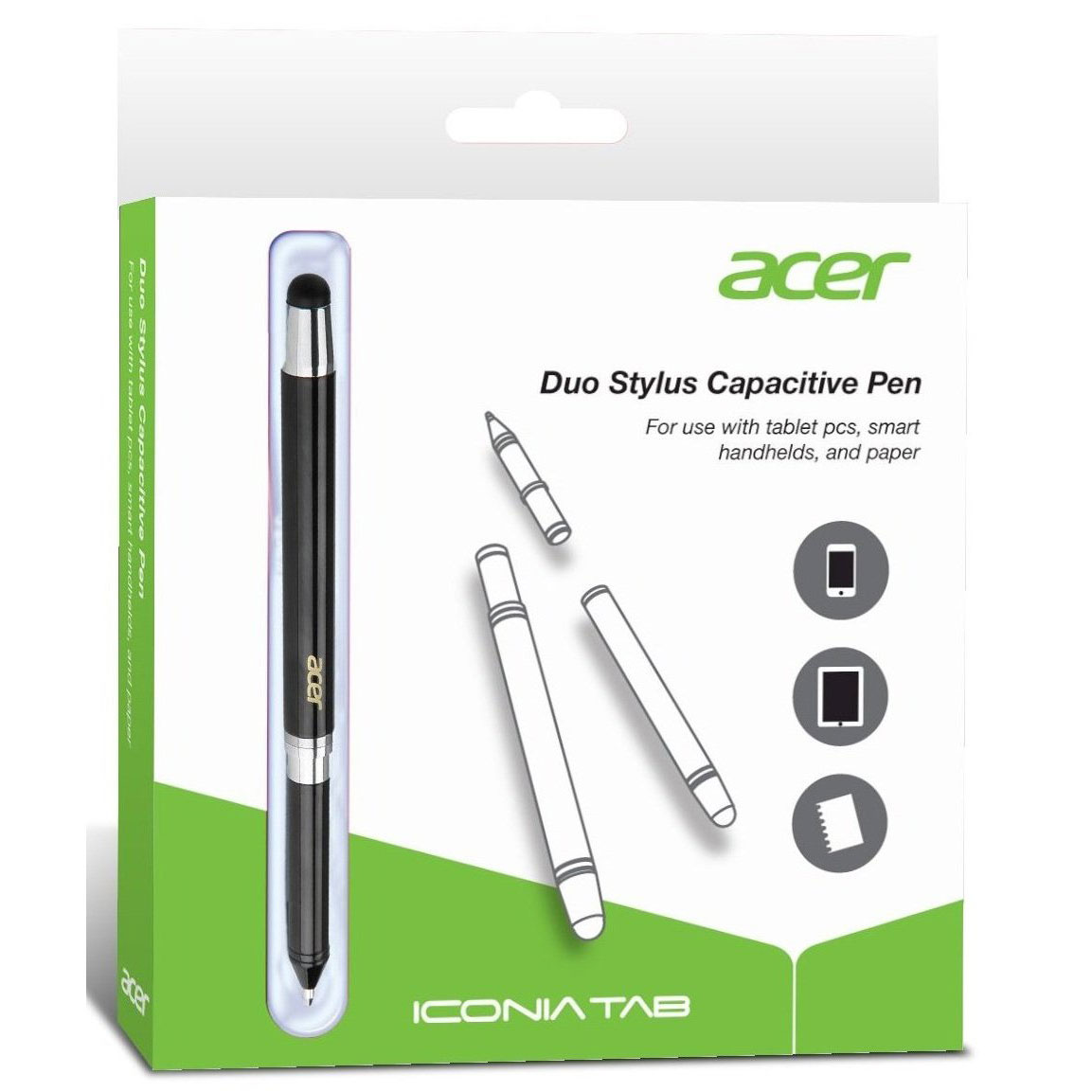 Acer Stylus Pen Duo pour Iconia Tab Stylet tablette tactile Acer sur