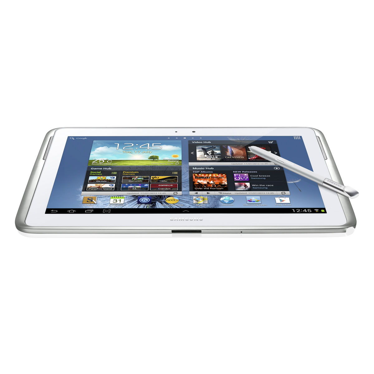 Samsung Galaxy Note 10.1 16gb Wifi Gt N8010 Tablet Samsung Galaxy Note 10.1 GT-N8010 16 Go Blanc - Tablette tactile