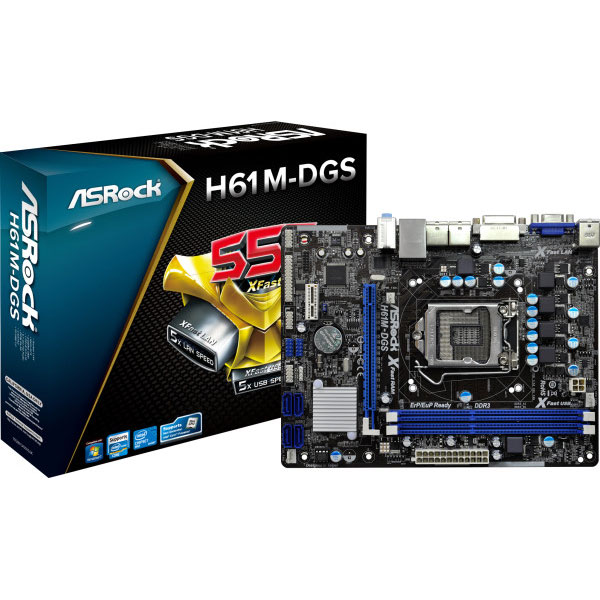 Asrock h61m dgs обзор