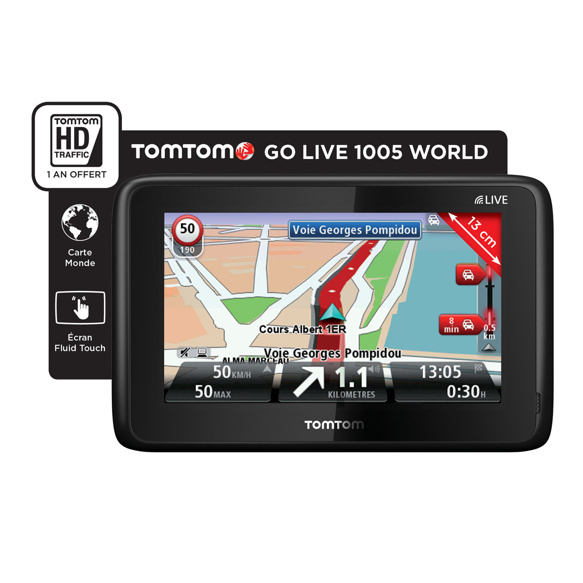 Tomtom GO LIVE 1005 World GPS TomTom sur