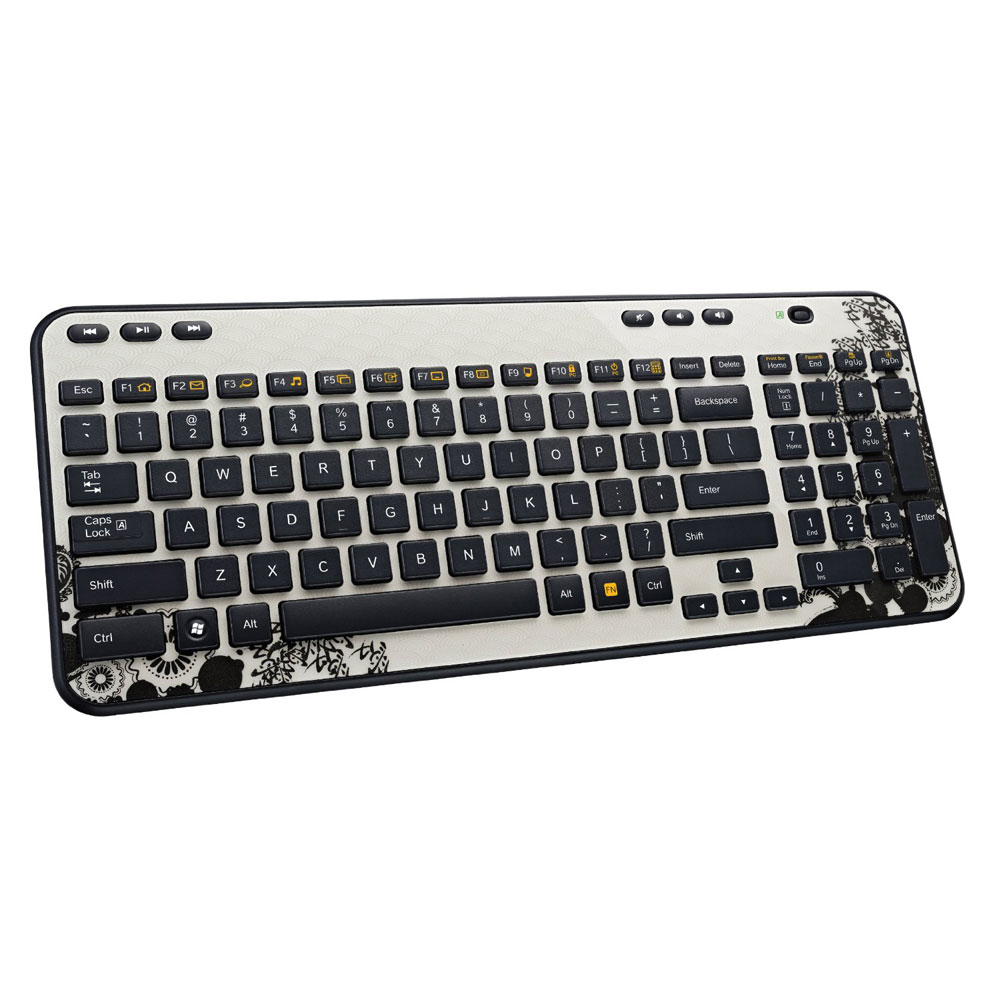 Logitech Wireless Keyboard K360 (Ink Gears) Clavier PC Logitech sur
