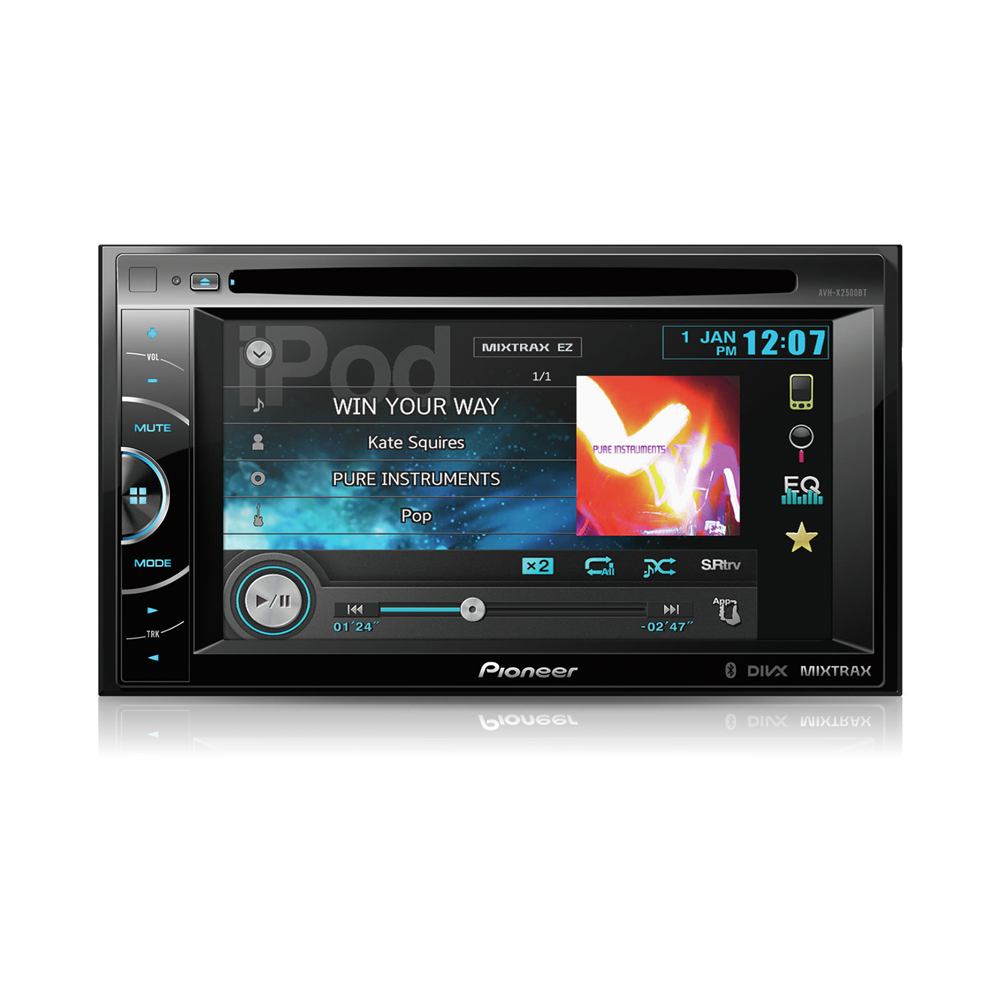 pioneer divx bluetooth