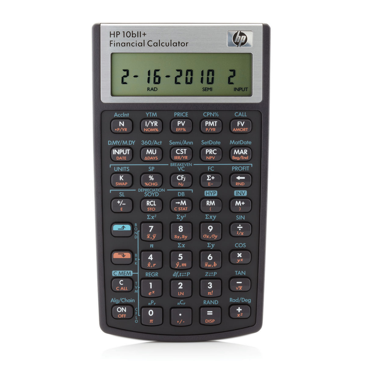 Hp 10bii+ financial calculator