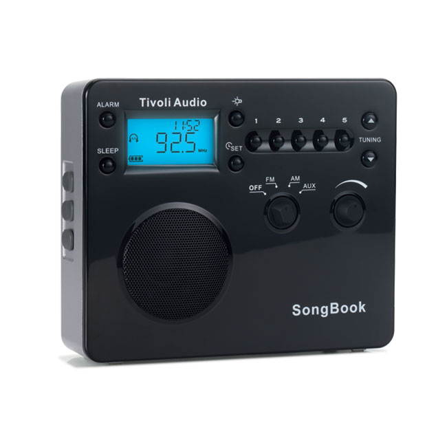 Tivoli Audio SongBook Noir Radio & radio réveil Tivoli Audio sur