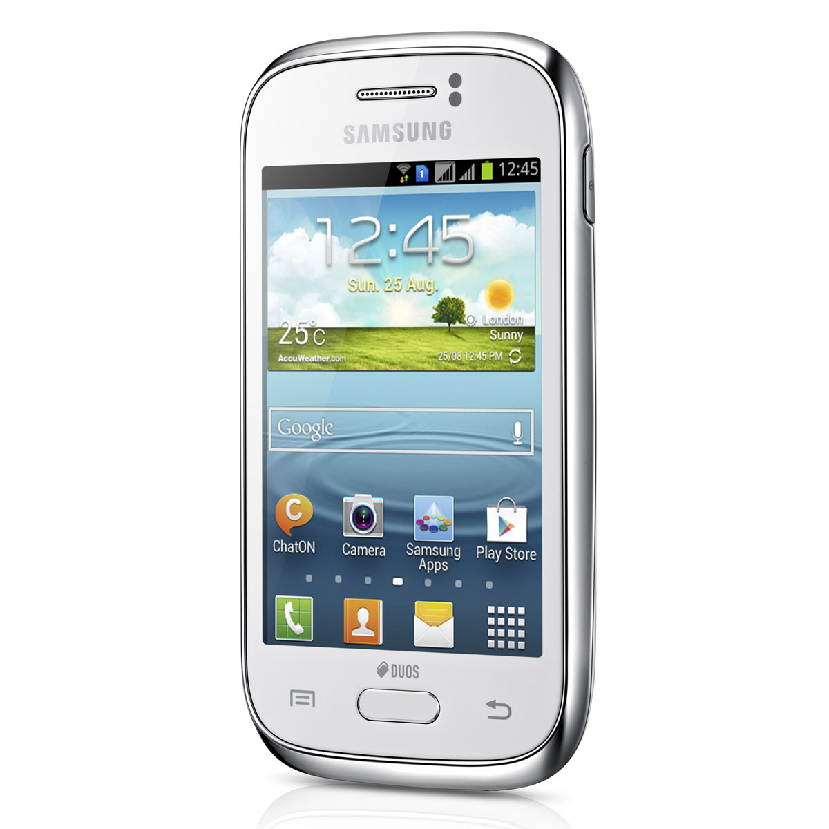  Samsung  Galaxy  Young GT S6312 Blanc Mobile smartphone 