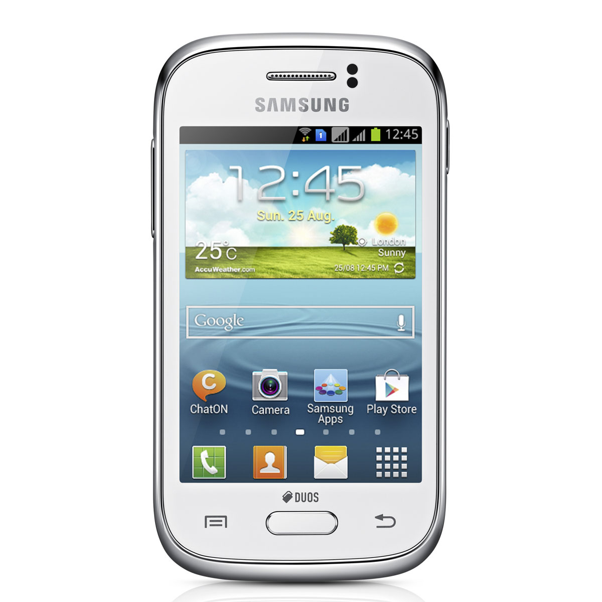  Samsung  Galaxy  Young GT  S6312 Blanc Mobile smartphone 