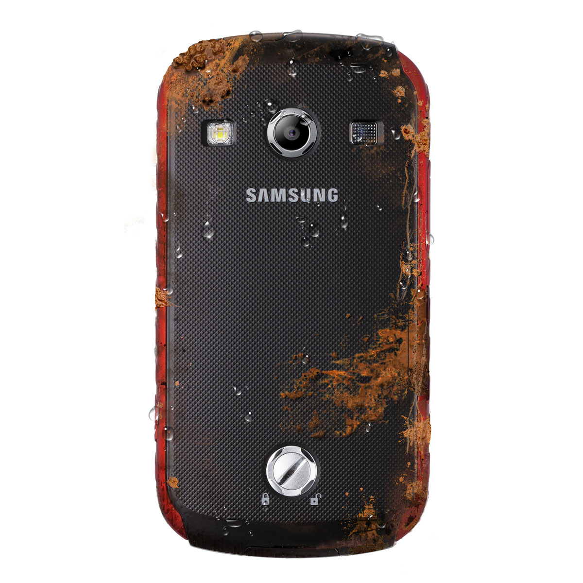 Samsung Galaxy Xcover 2 Black Red GT-S7710 - Mobile & smartphone Samsung sur LDLC.com