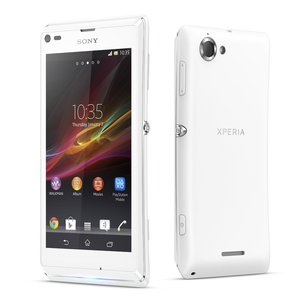 Sony Xperia L Blanc - Mobile & smartphone Sony sur LDLC.com