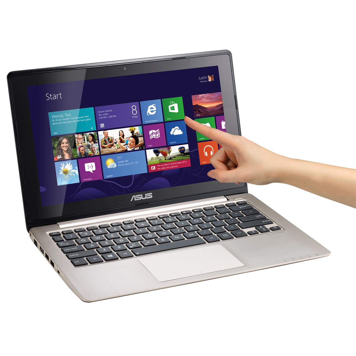 Asus Vivobook S200e Ct158h Noir Pc Portable Asus Sur