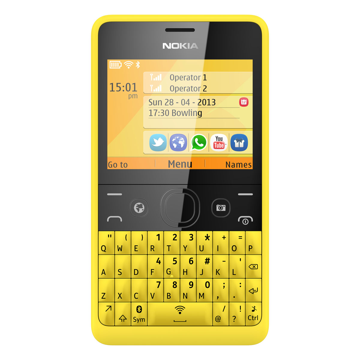 Nokia Asha 210 Double SIM Jaune - Mobile & smartphone Nokia sur LDLC.com