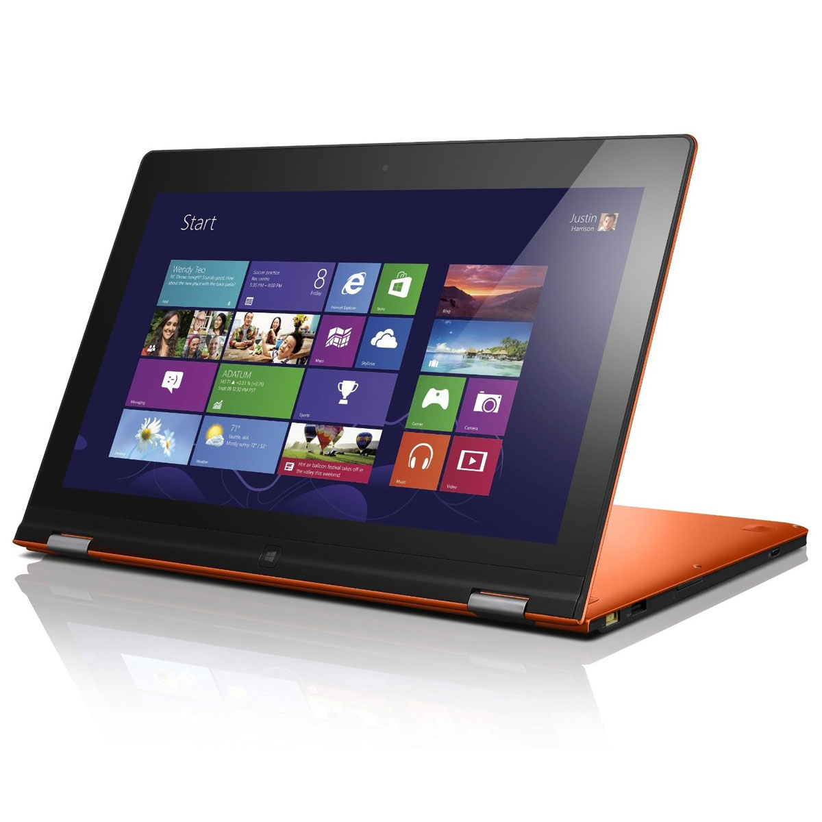 Lenovo Yoga 13 59373081 Orange PC portable Lenovo sur