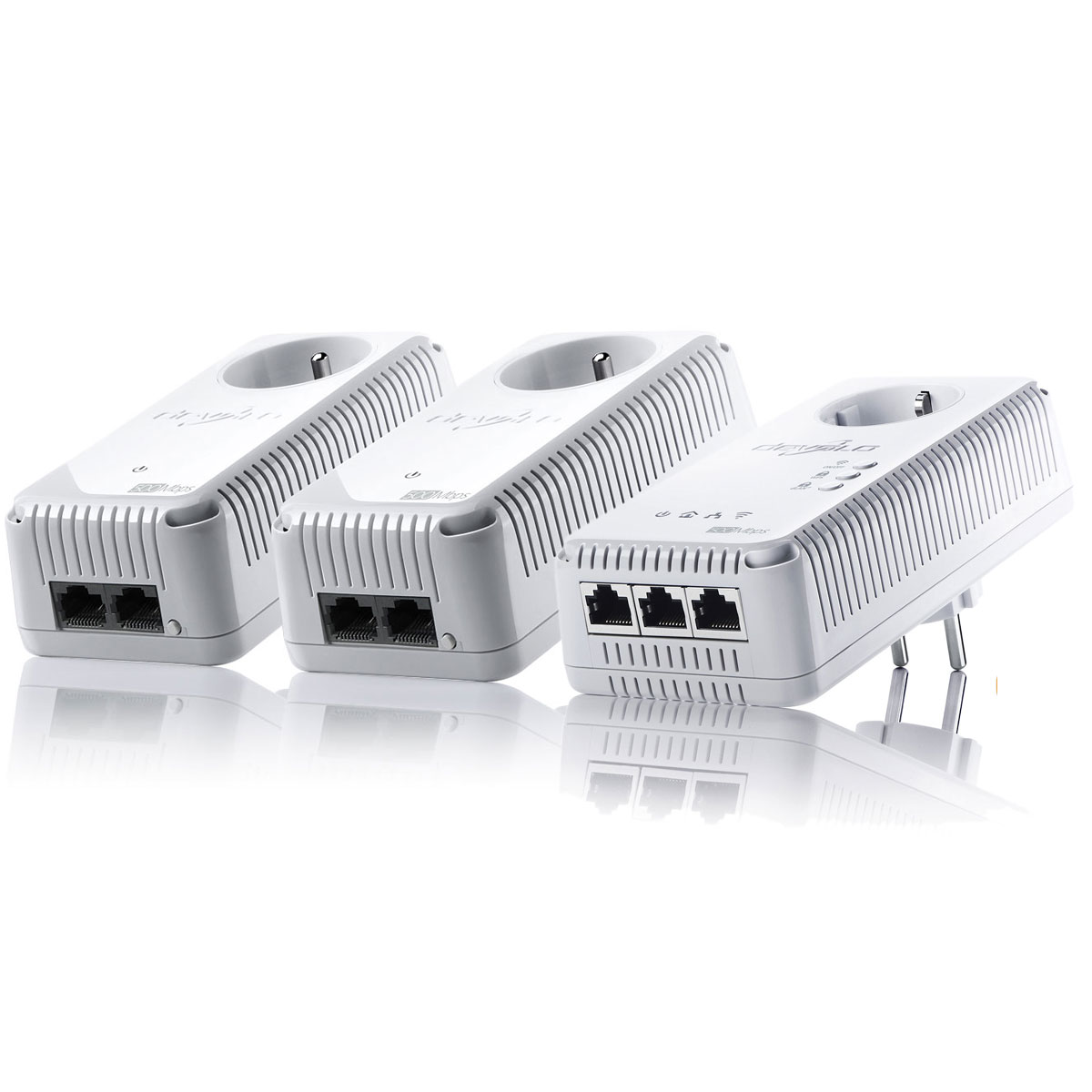 Devolo Dlan 500 Av Wireless+ Starter Kit Devolo dLAN 500 duo+ Starter Kit + Devolo dLAN 500 AV Wireless+ - CPL