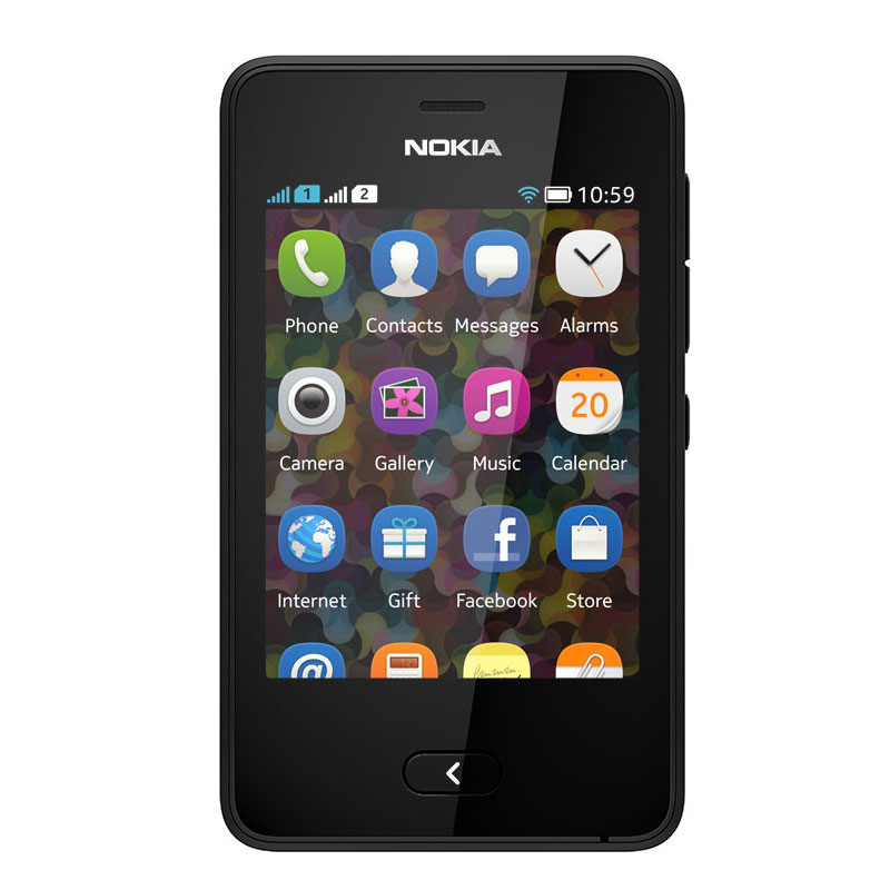 Nokia Asha 501 Double SIM Noir - Mobile & smartphone Nokia sur LDLC.com