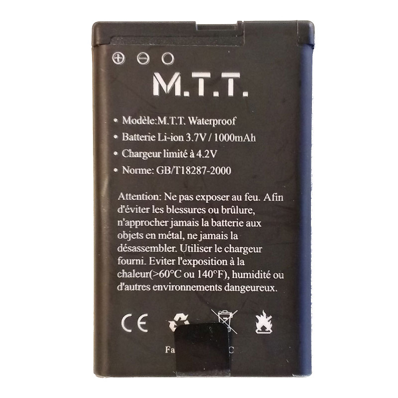 M.T.T. Batterie Waterproof  Batterie téléphone Mobile Tout Terrain sur LDLC.com