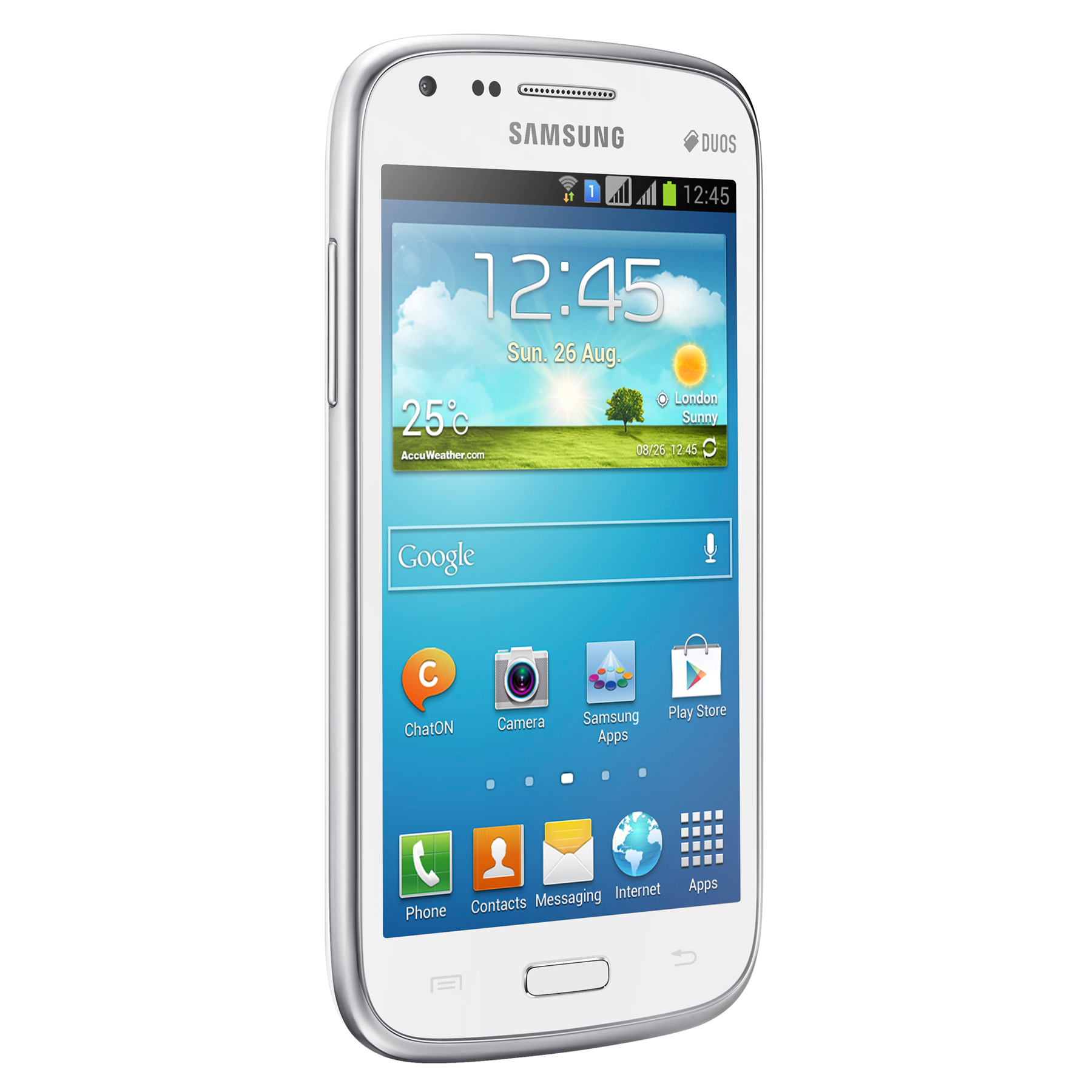  Samsung  Galaxy Core GT i8262 Blanc Mobile smartphone 