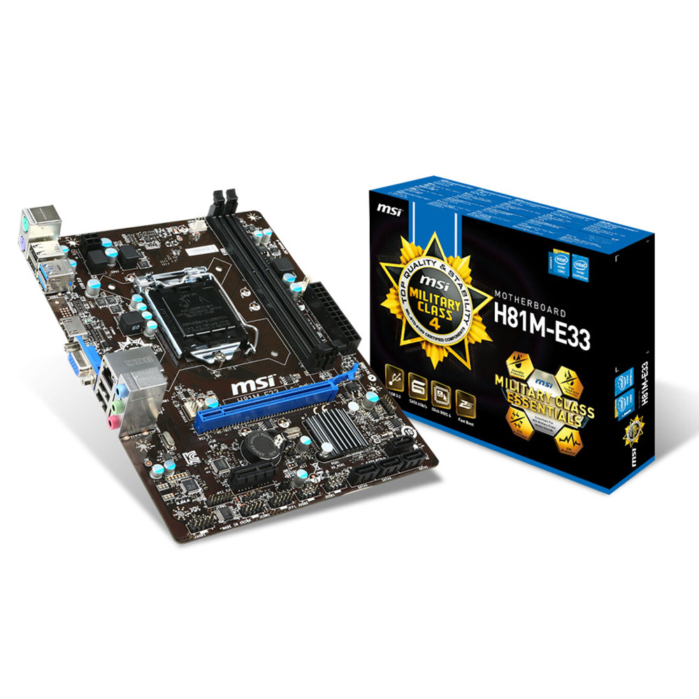 MSI H81ME33 Carte mère MSI sur