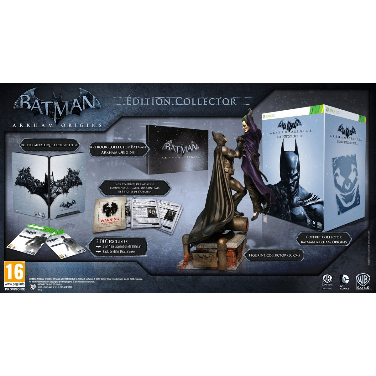 Batman Arkham Origins Edition Collector (Xbox 360) Warner