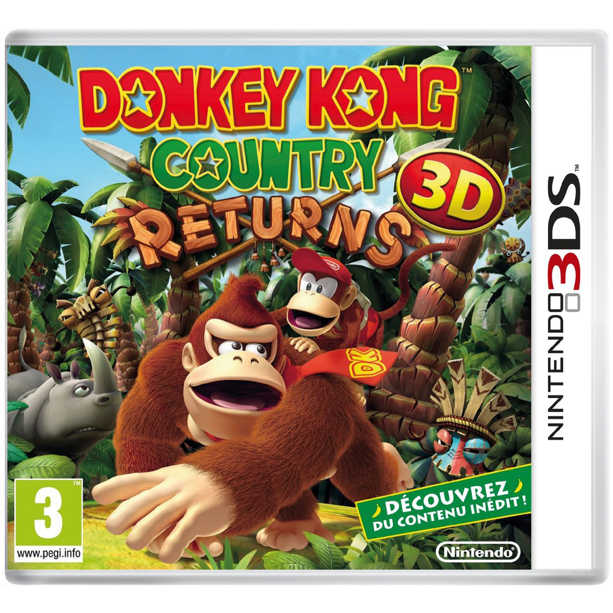Donkey Kong Country Returns 3D (Nintendo 3DS/2DS) - Jeux ...