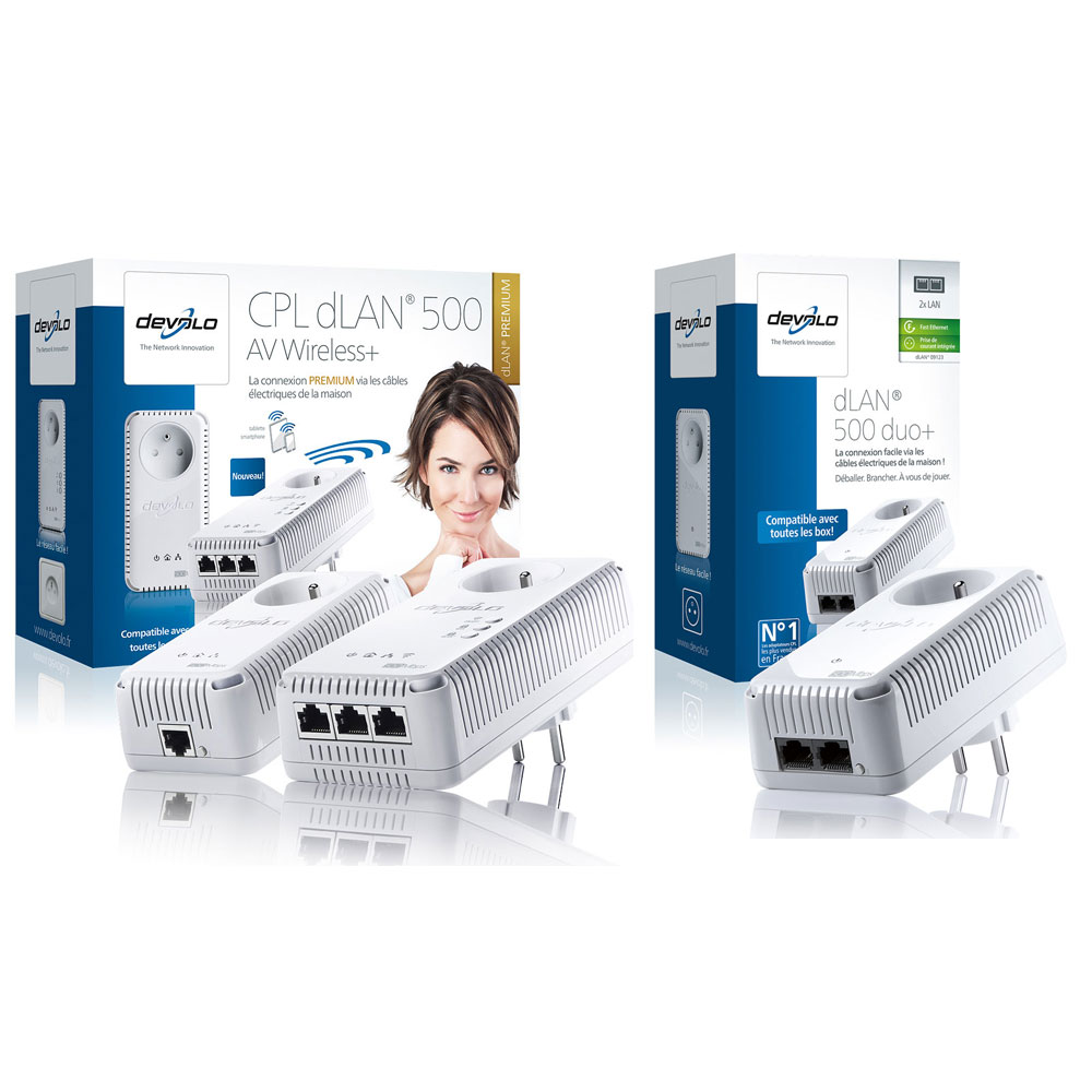 Devolo Dlan 500 Av Wireless+ Starter Kit Anleitung Devolo dLAN 500 AV Wireless+ Starter Kit + Devolo dLAN 500 duo+ - CPL