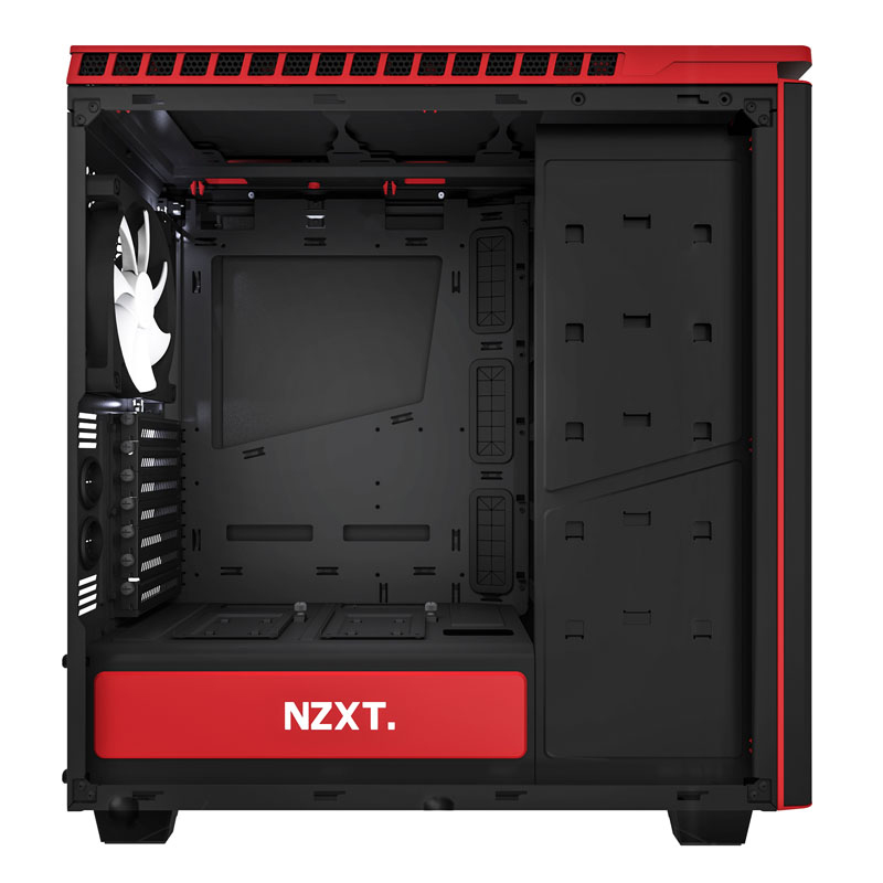 NZXT H440 (noir/rouge) Boîtier PC NZXT sur
